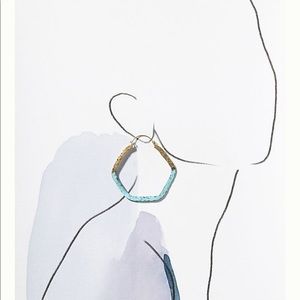 Anthropologie Jewelry - Anthropologie Lena Bernard Angeles Hoop Earrings Anthropologie Jewelry - Anthropologie Lena Bernard Angeles Hoop Earrings